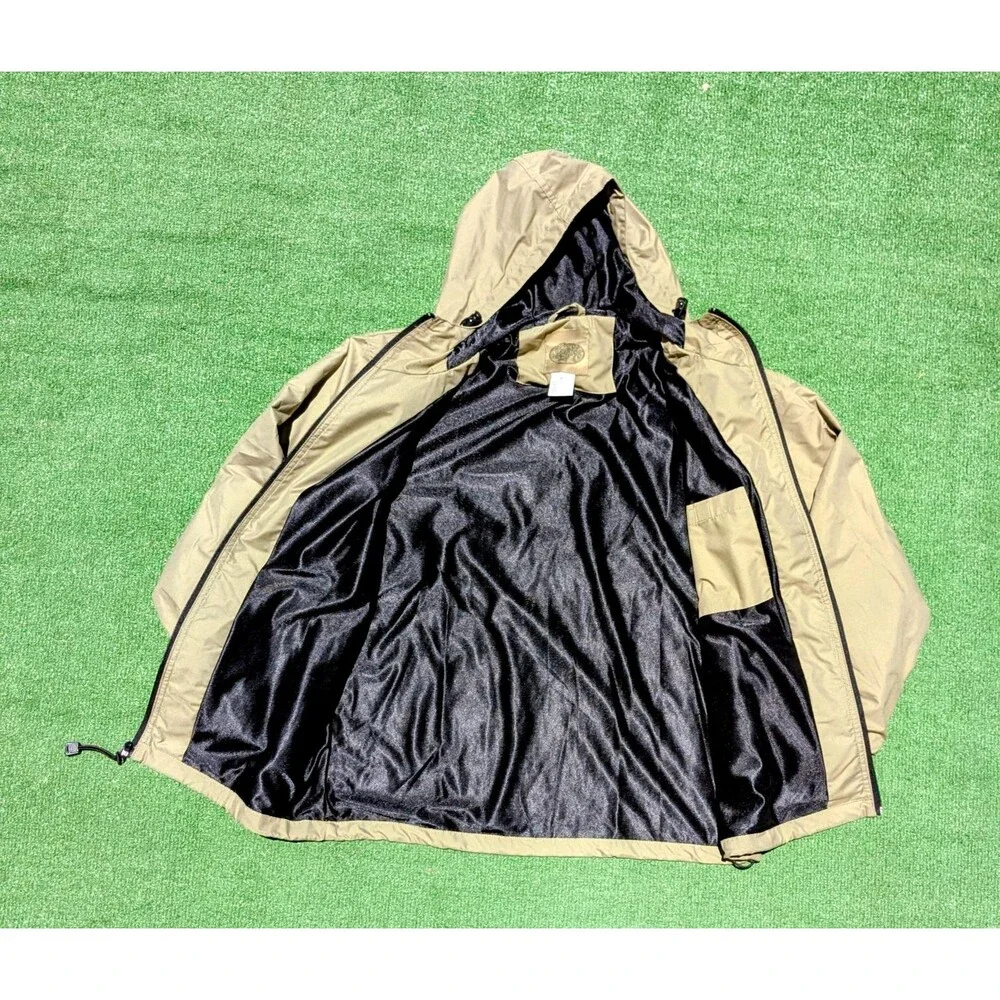 Overseas Adventurers Club Unisex Sm Hooded Lined Windbreaker Travel Jacket NWT